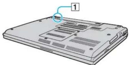 SONY Vaio VGN-SZ71MN - Removing the Battery Pack - 1