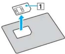 SONY Vaio VPCS12C5E - To insert a SIM card - 2