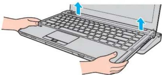 SONY Vaio VPCS12C5E - Disconnecting Your Computer from the Docking Station - 4