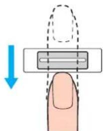 SONY Vaio VPCS12C5E - To register a fingerprint - 3