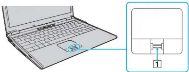 SONY Vaio VGN-SZ72MN - So registrieren Sie einen Fingerabdruck - 2