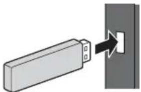 PANASONIC TX-50GXW704 - ■ Per inserire o rimuovere la memoria flash USB - 1