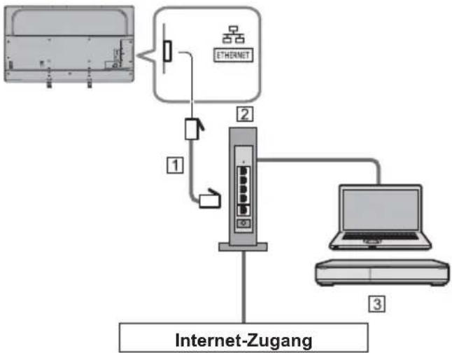 PANASONIC TX-50GXW704 - Netzwerkverbindungen - 2