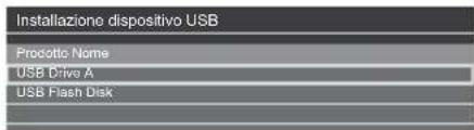 PANASONIC TX-32ESF607 - Selezionare l'HDD USB per la registrazione e avviare l'impostazione - 1