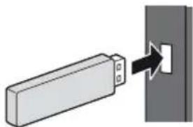 PANASONIC TX-32ESF607 - ■ Per inserire o rimuovere la memoria flash USB - 1