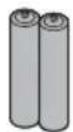PANASONIC TX-32ESF607 - Batterie (2) - 1