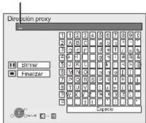 PANASONIC DMP-BD60EG - Configuración del servidor proxy - 1