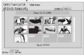 DIRECTRIGATOR: Video 10 DVD.RAM(VR) Date: 10/12/2009 Page 031031