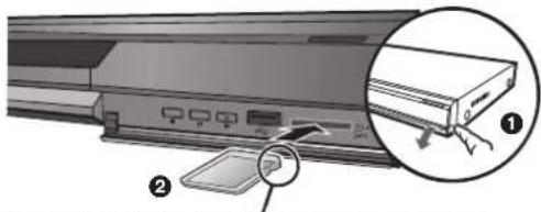 PANASONIC DMP-BD60EG - Anschließen oder Entfernen von Medien - 2