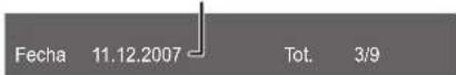 PANASONIC DMP-BD60EG - Para mostrar las propiedades de la imagen - 1