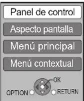 PANASONIC DMP-BD80EG - Uso del menú OPTION para manejar esta unidad - 1