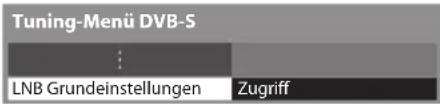 PANASONIC Viera TX-P50GT30J - Auswahl [LNB Grundeinstellungen] - 1