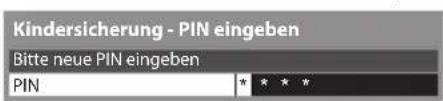 PANASONIC Viera TX-P50GT30J - Geben Sie die PIN-Nummer ein (4 Ziffern) - 1