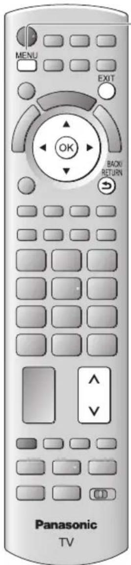 PANASONIC Viera TX-P50GT30J - Gebrauch der Menüfunktionen - 1