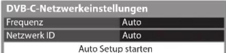 PANASONIC Viera TX-P50GT30J - [DVB-C-Netzwerkeinstellungen] - 1