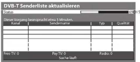 PANASONIC Viera TX-P50C3J - DVB-Sender automatisch aktualisieren [Senderliste aktualisieren] - 1