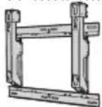 PANASONIC Viera TX-P50C3J - Wandhalterung - 1