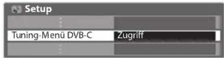 PANASONIC Viera TX-P50C3J - Wählen Sie [Tuning-Menü DVB-C] - 1