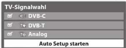 PANASONIC Viera TX-P50C3J - Wählen Sie [Auto Setup starten] - 1
