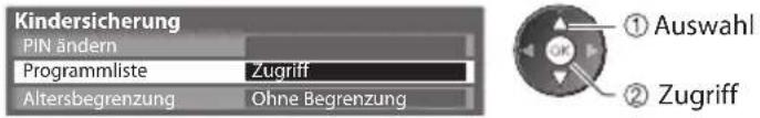 PANASONIC Viera TX-P50C3J - Auswahl [Programmliste] - 1