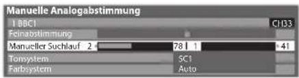 PANASONIC Viera TX-P50C3J - [Manueller Suchlauf] - 1