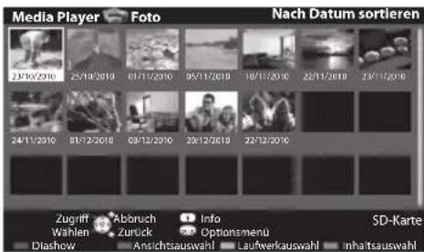 PANASONIC Viera TX-P46G30J - Wählen Sie eine der sortierten Gruppen aus, um das Miniaturbild dieser Gruppe anzuzeigen - 1