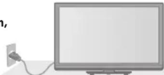 PANASONIC Viera TX-P46G30J - Handhabung von Netzstecker und Netzkabel - 2