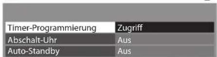 PANASONIC Viera TX-P46G30J - Wählen Sie [Timer-Programmierung] - 1