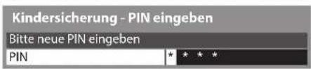 PANASONIC Viera TX-P46G30J - Geben Sie die PIN-Nummer ein (4 Ziffern) - 1