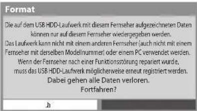 PANASONIC Viera TX-P46G30J - Wählen Sie [Ja], um fortzufahren - 1