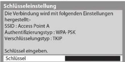 PANASONIC Viera TX-P46G30J - Rufen Sie den Eingabemodus für den Verschlüsselungscode auf - 1
