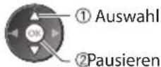 PANASONIC Viera TX-P46G30J - Wählen Sie [Pause Live TV] und pausieren Sie - 1