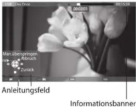 PANASONIC Viera TX-P46G30J - Bedienungsführung bei der Wiedergabe - 1
