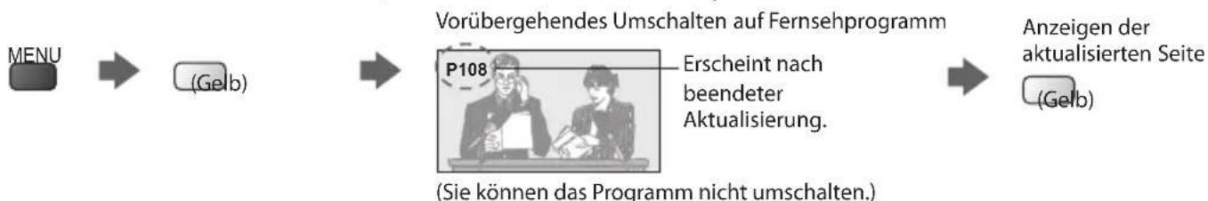 PANASONIC Viera TX-P46G30J - Fernsehen beim Warten auf Aktualisierung - 1