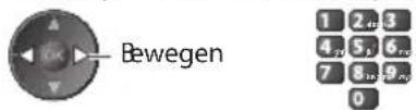 PANASONIC Viera TX-P46G30J - Bewegen Sie den Cursor und geben Sie die Nummer ein - 1