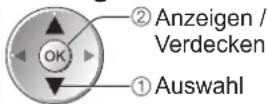 PANASONIC Viera TX-P42GN13 - Überspringen unerwünschter DVB-Sender, Bearbeiten von DVB-Programmen Senderliste - 2