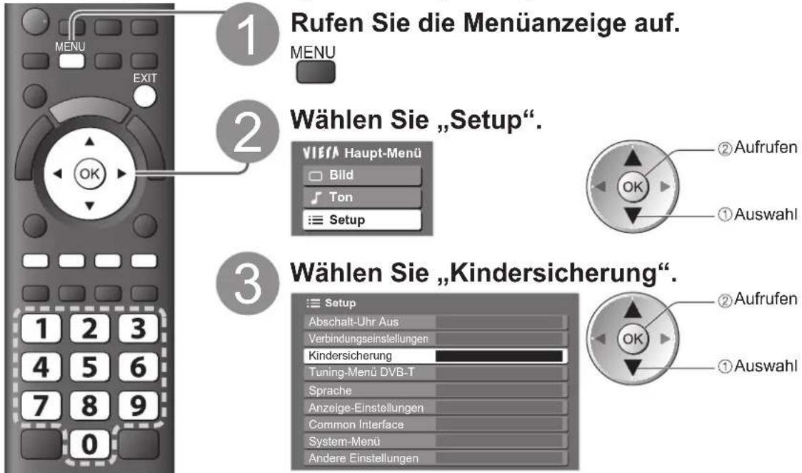 PANASONIC Viera TX-P42GN13 - Kindersicherung - 1