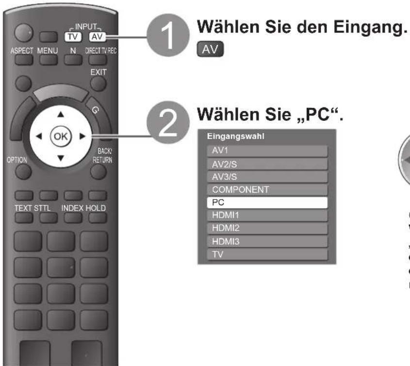 PANASONIC Viera TX-P42GN13 - Anzeigen von PC-Bildern auf dem Fernsehschirm - 1