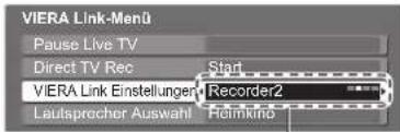 PANASONIC Viera TX-P42GN13 - Bei Anschluss mehrerer ■ Recorder oder Player - 1