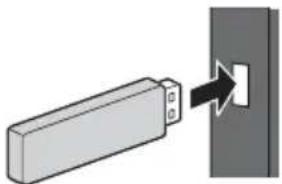 PANASONIC TX-50GXF887 - ■ Per inserire o rimuovere la memoria flash USB - 1
