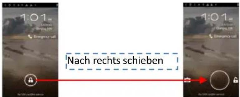 Mobistel Cybus F8 - Bildschirm-Tasten sperren und entsperren - 1