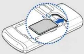 SAMSUNG UltraTouch GT-S8300 - SIM- oder USIM-Karte und Akku einsetzen - 2