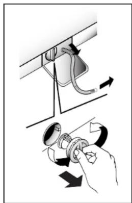 HOOVER DYN 10144DP-80 - Cleaning the filter - 1