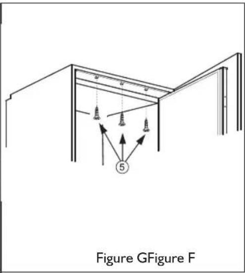 PRIVILEG PRC 838 A+ - Installation instructions and door reversibility for versions with Rail hinges - 7