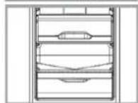 PRIVILEG PRBN 386W A++ - Behälter FLEXI-USE-BOX - 2