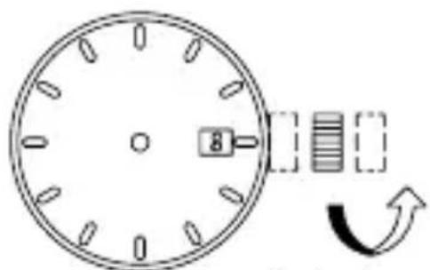 ORIENT Sports RA-AA0A02B - ◆ IMPOSTAZIONE DELL'ORA E DEL CALENDARIO [AC(F67)] - 4