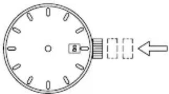 ORIENT Sports RA-AA0A02B - ◆ EINSTELLEN DER UHRZEIT UND DES KALENDERS [AC(F67)] - 5