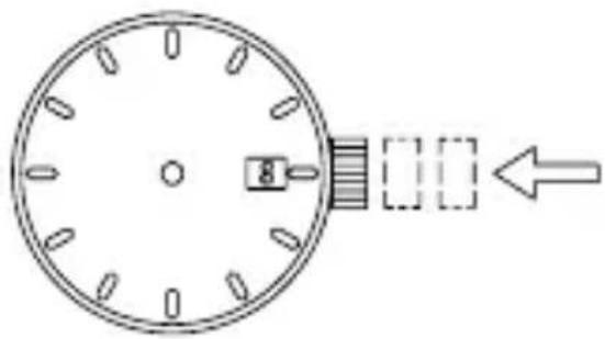 ORIENT Sports RA-AA0A02B - ◆ EINSTELLEN DER UHRZEIT UND DES KALENDERS [AP(F62)] - 5
