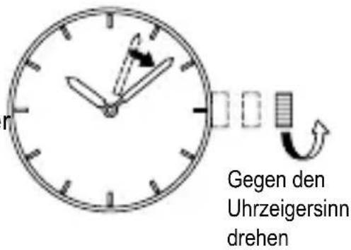 ORIENT Sports RA-AA0A02B - ◆ EINSTELLEN DER UHRZEIT UND DES KALENDERS [AP(F62)] - 2