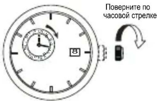 ORIENT Contemporary RA-AK0005Y - [Установка календаря] - 3